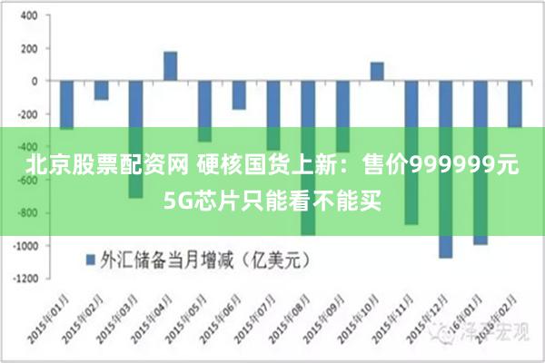 北京股票配资网 硬核国货上新：售价999999元5G芯片只能看不能买