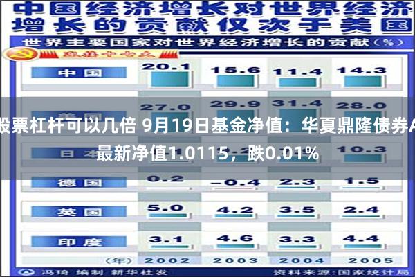 股票杠杆可以几倍 9月19日基金净值：华夏鼎隆债券A最新净值1.0115，跌0.01%