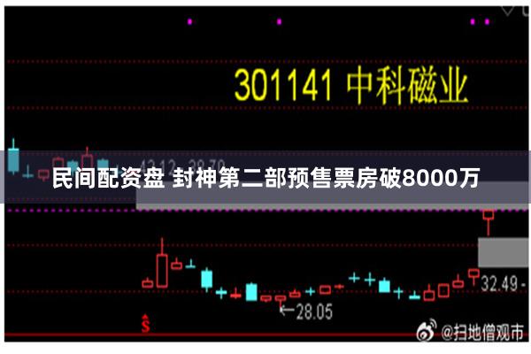 民间配资盘 封神第二部预售票房破8000万