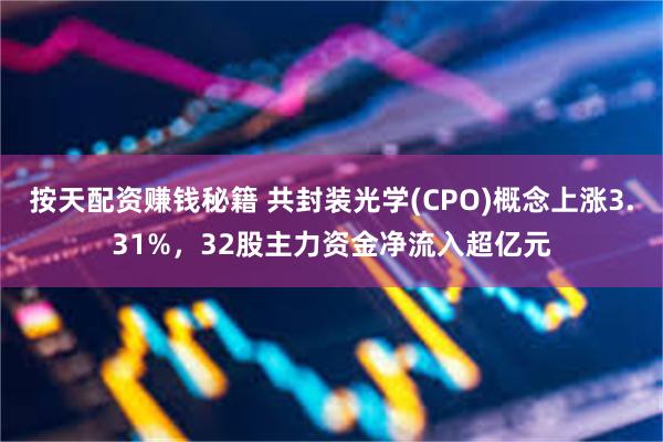 按天配资赚钱秘籍 共封装光学(CPO)概念上涨3.31%，32股主力资金净流入超亿元