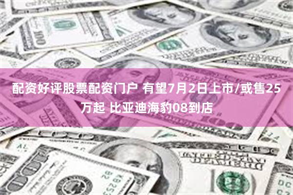 配资好评股票配资门户 有望7月2日上市/或售25万起 比亚迪海豹08到店