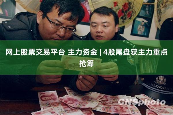 网上股票交易平台 主力资金 | 4股尾盘获主力重点抢筹